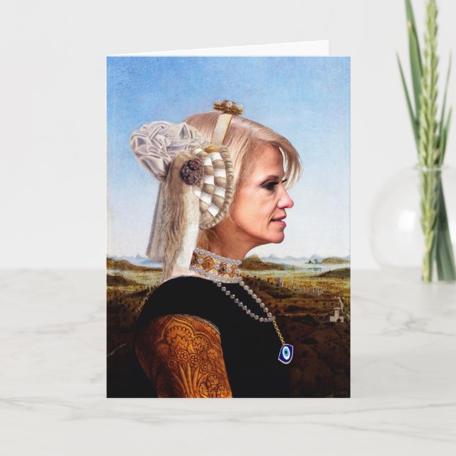 Kellyanne Conway - Cartão de Aniversário de Fato A (Frente)