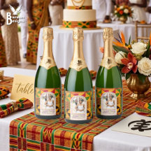 Kente Foto Nome Personalizado CASAMENTO