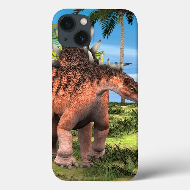 Kentrosaurus Dinossauro Selva Arte Pré-Histórica (Verso)
