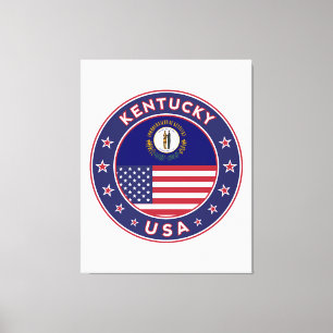 Kentucky, EUA States, Kentucky poster, canvas