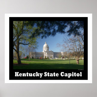 KENTUCKY STATE CAPITOL POSTER
