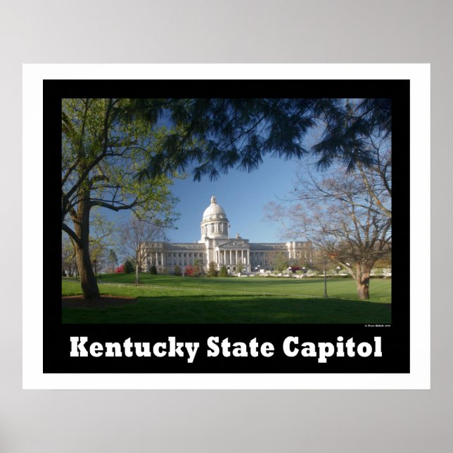 KENTUCKY STATE CAPITOL POSTER (Frente)
