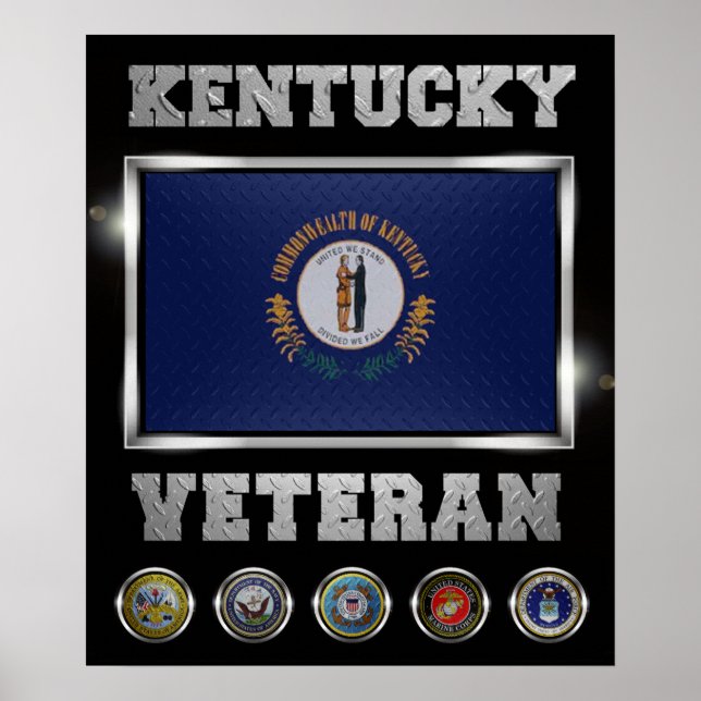 Kentucky Veteran poster (Frente)