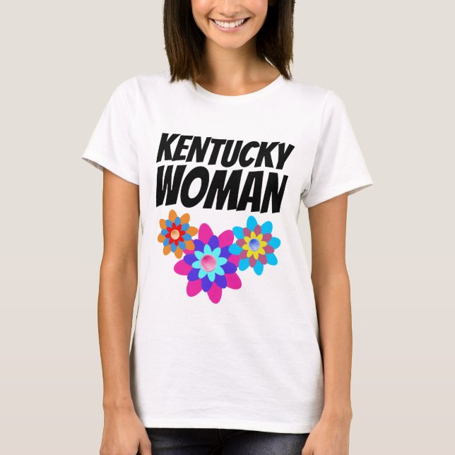 KENTUCKY WOMAN T-shirts (Frente)