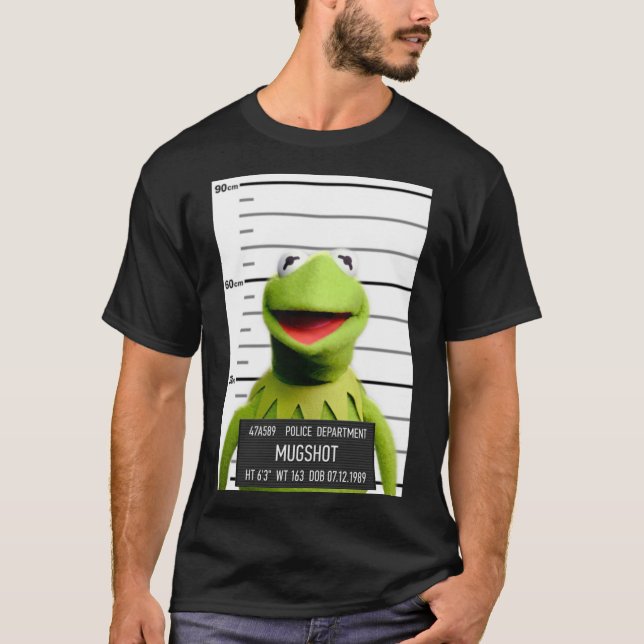 Kermit Mugshot Classic T-Shirt (Frente)