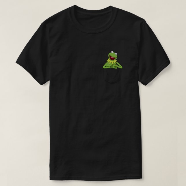 Kermit O Sapo na camiseta T clássica Pocket (Frente do Design)
