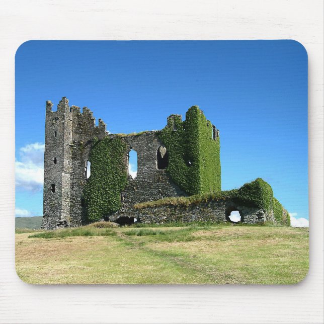 Kerry Mousepad do castelo de Ireland Ballycarbery (Frente)