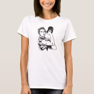 Kettlebell nós podemos FAZÊ-LO camisa da mulher 