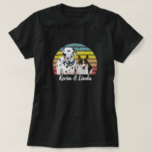 Kevin & Linda cachorrinho Retro Sun T-Shirt
