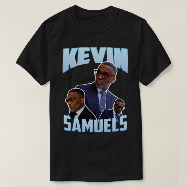 Kevin Samuels A Camisa Memorial RIP para a lenda (Frente do Design)
