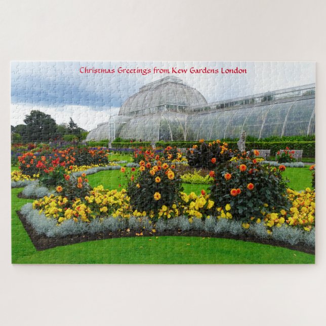 Kew Gardens Londres. Quebra-cabeça (Horizontal)