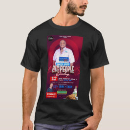 KEY MIX. MICHAEL THOMPSON Camiseta Básica Escura