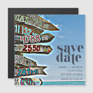 Key West Florida Destino Wedding the Date (Casamen