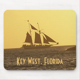 Key West Florida fecha a foto de MousePad do navio