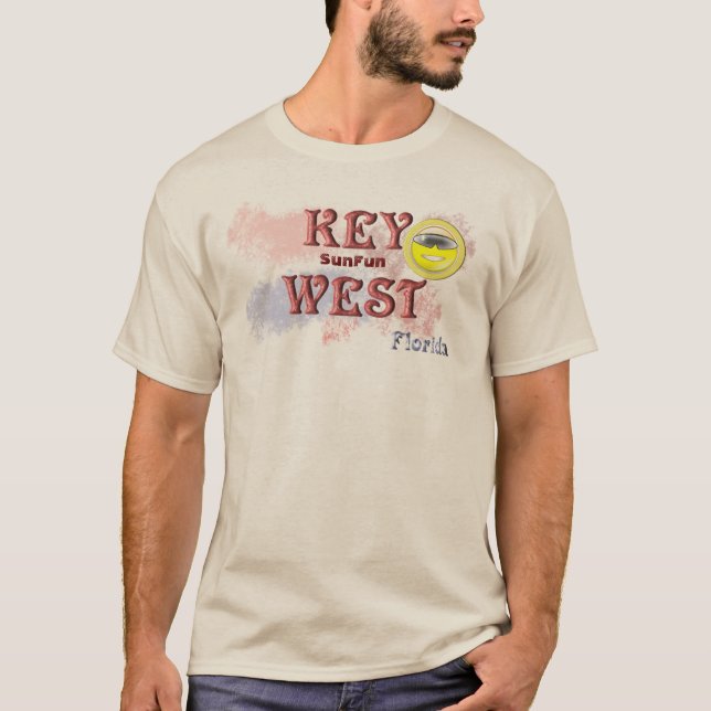 Key West Florida - T-shirt (Frente)