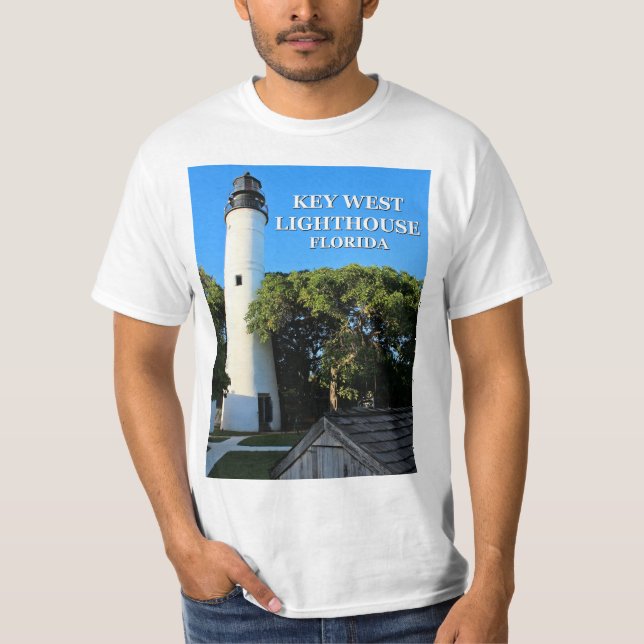 Key West Lighthouse, Flórida T-Shirt (Frente)