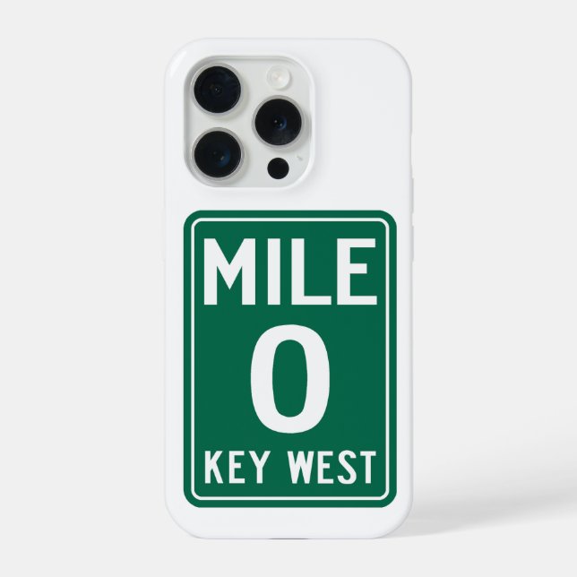 Key West Milha 0, Flórida EUA (Verso)