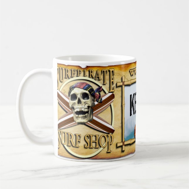 Key West surfa a caneca da loja (Esquerda)