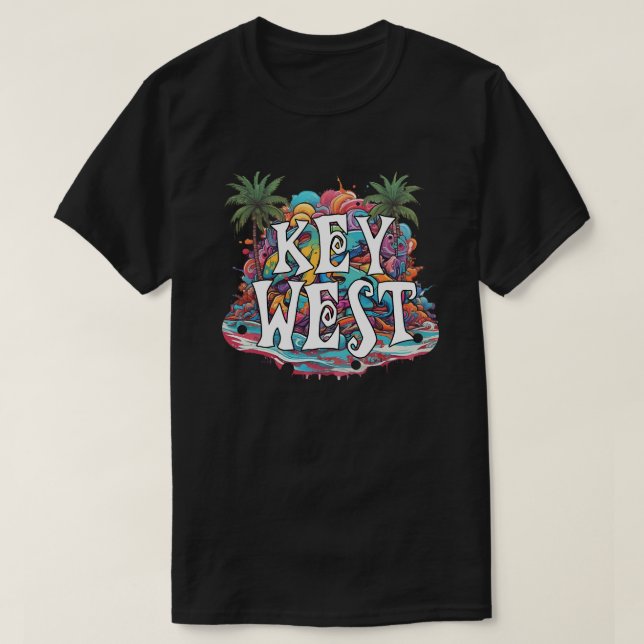 Key West T-Shirt KW-0001 Direct to Garment Impress (Frente do Design)