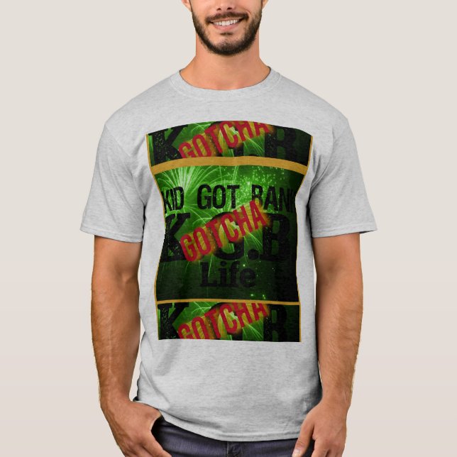 KGB Apanhou T-Shirt (Frente)