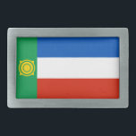 Khakassia Flag<br><div class="desc">Bandeira Patriótica de Khakassia.</div>