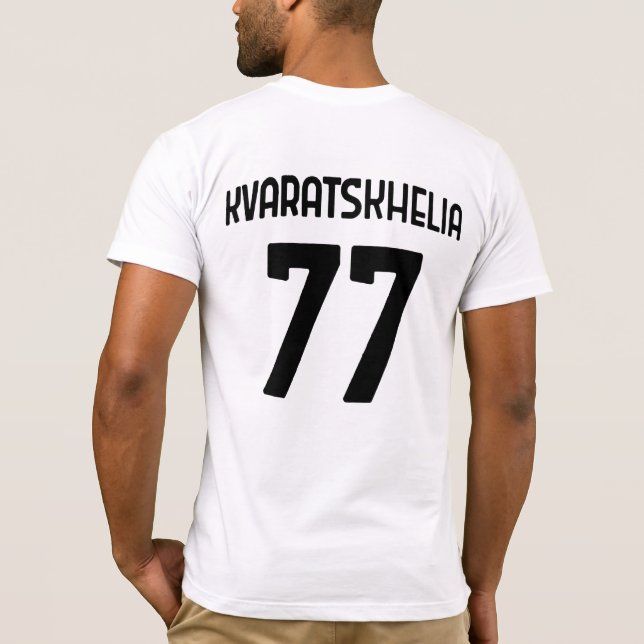 Khvicha Kvaratskhelia T-Shirt (Verso)