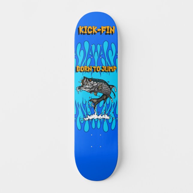 KICK-FIN: Tarpon Skateboard (Frente)
