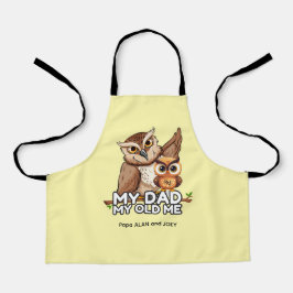 Kid Apron: Meu Pai Meu Velho Eu (amarelo)