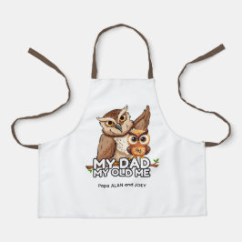 Kid Apron: Meu Pai Meu Velho Eu (branco)