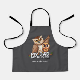 Kid Apron: Meu Pai Meu Velho Eu (cinza)