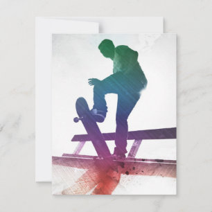 Kid de Skate do Skateboarder Funky