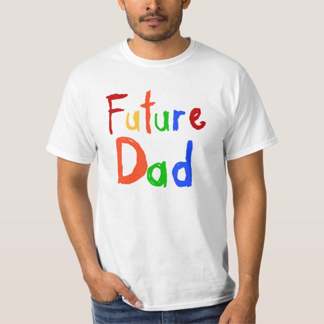 Kid Text Futuras T-shirts e Pais (Frente)