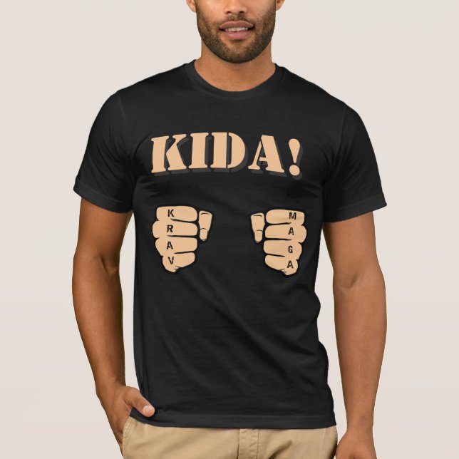 KIDA! t-shirt met vuisten (Frente)
