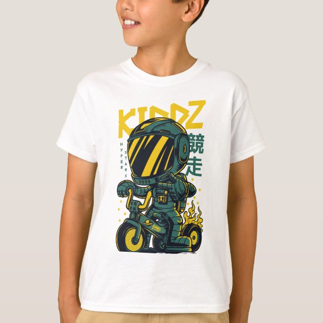 Kiddz Biker Kids T-shirt (Frente)