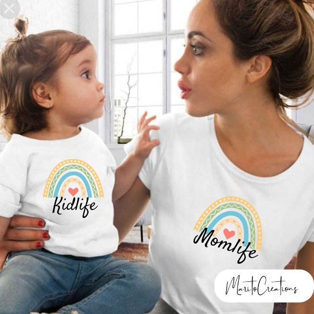 kidlife t-shirt to make a couple with mum (Criador carregado)