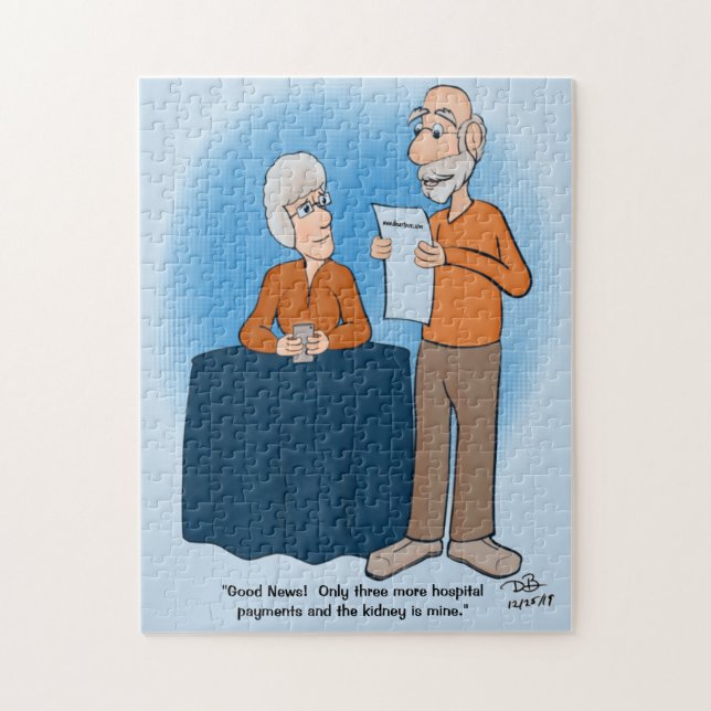 Kidney Jigsera Quebra-cabeça (Vertical)