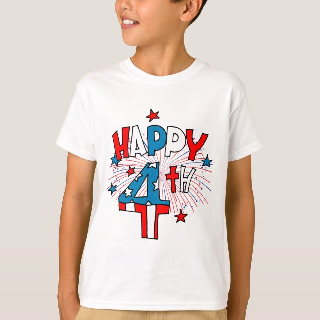 Kids' 4 de julho T-Shirts (Frente)