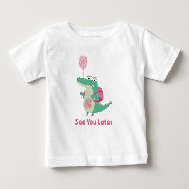 Kids Alligator T-Shirt (Frente)