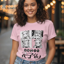 Kids Anime Manga Panel Graphic T-Shirt