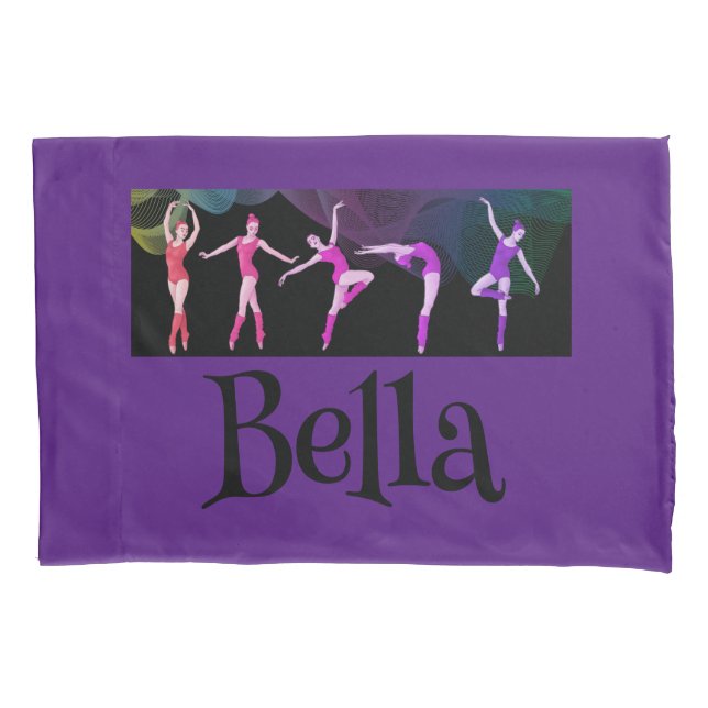 Kids Ballerina Bedtime Prayer Nome Personalizado (Frente)