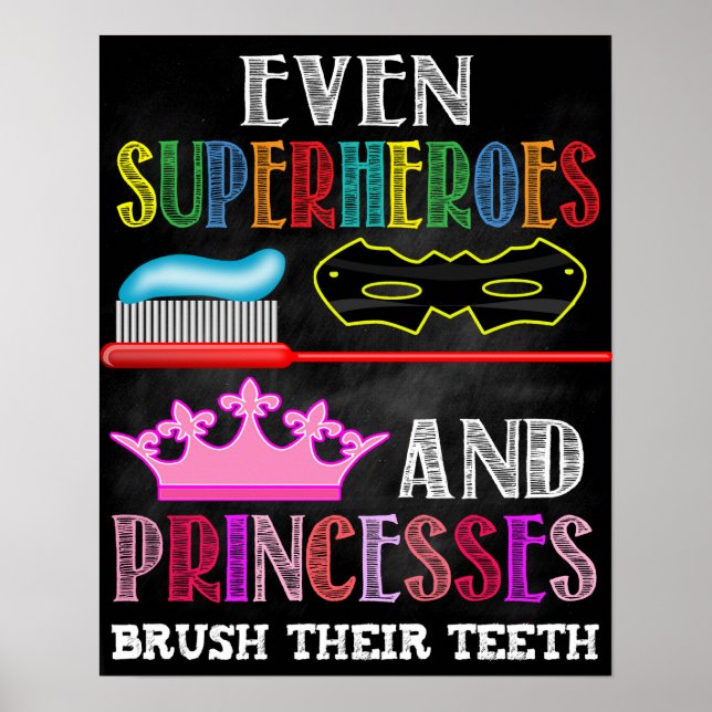 Kids Bathroom Poster (Frente)