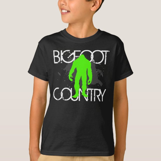 Kids Bigfoot T-Shirt (Frente)