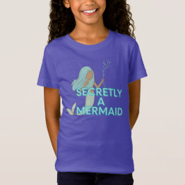 Kids Black Sereia T-Shirt