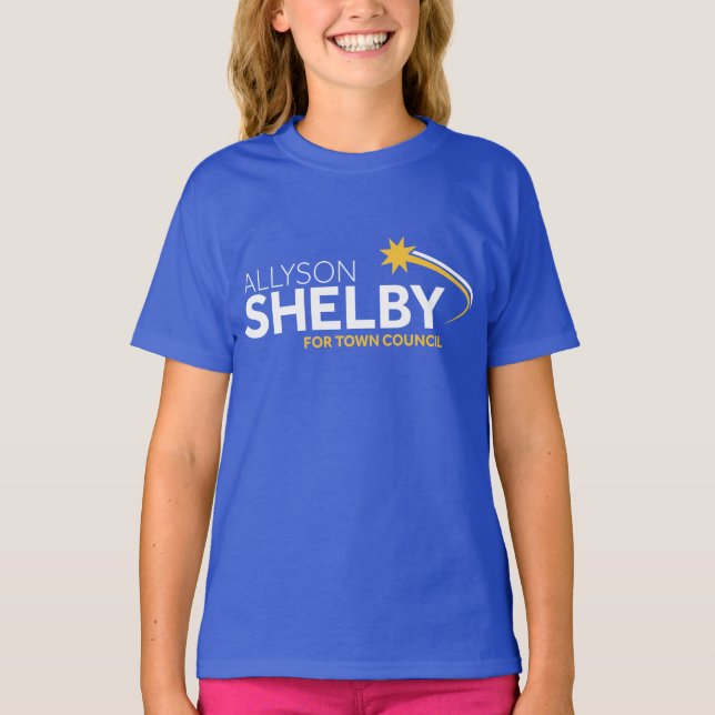 Kids Blue T-Shirt (Frente)