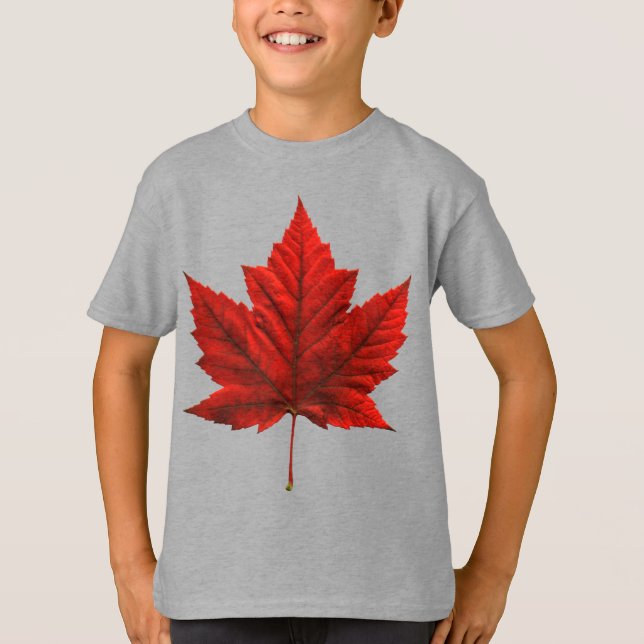 Kid's Canada Sweatshirt Kid's Canada SOuvenir Tops (Frente)