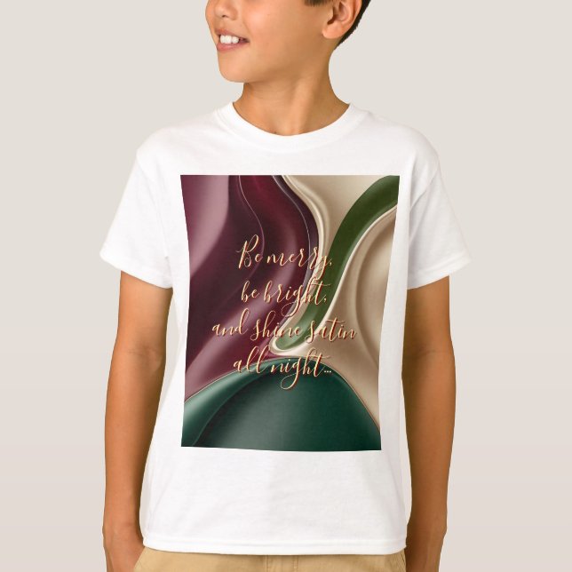 Kids classic t-shirt in stylish graphic (Frente)