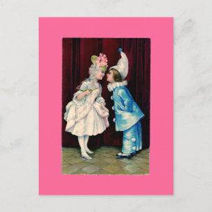 Kids Curtsy CHANGE COLOR ~ Cartão postal / Convite