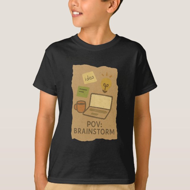 Kids Graphic T-Shirt – Fun & Playful Design (Frente)