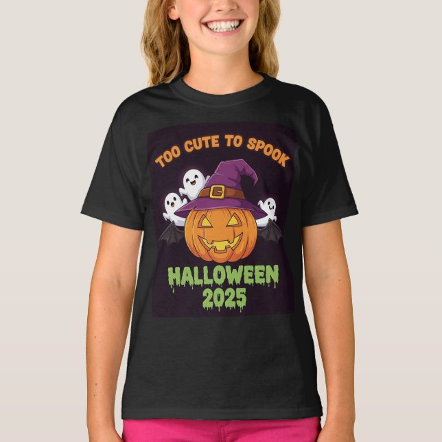 Kids Halloween T-Shirt (Frente)