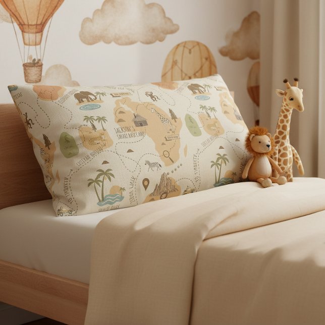 Kid's Personalized Safari Map ID1269 (Criador carregado)